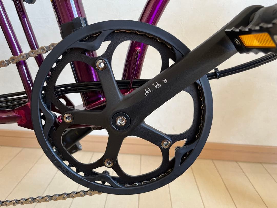 ★2025 新モデル　ブロンプトン12速　アメジストラッカー