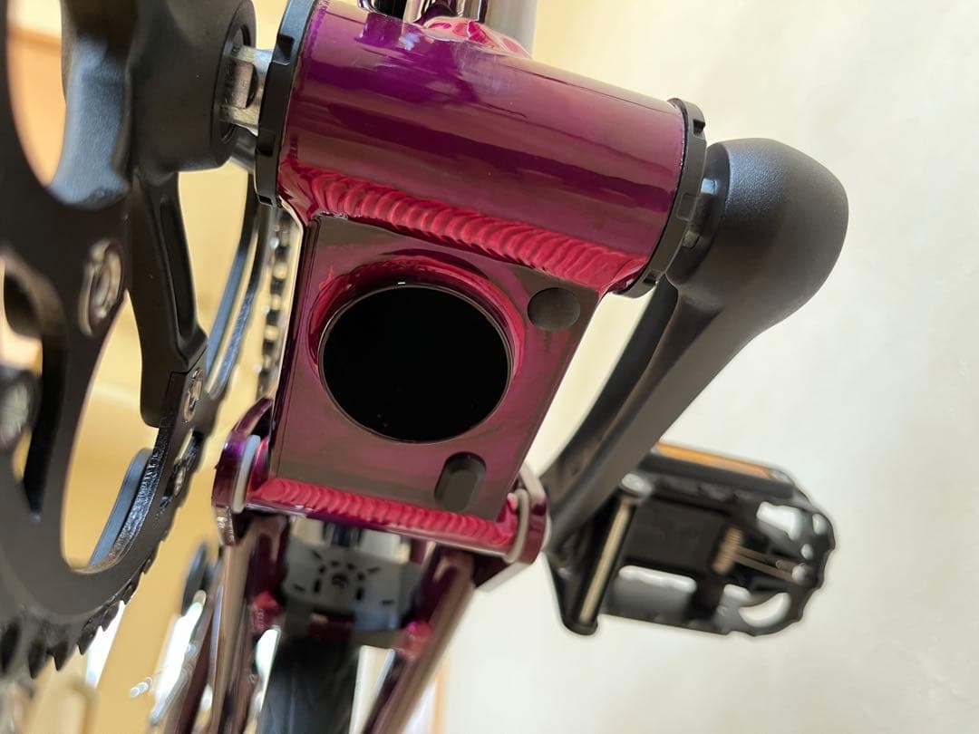 ★2025 新モデル　ブロンプトン12速　アメジストラッカー