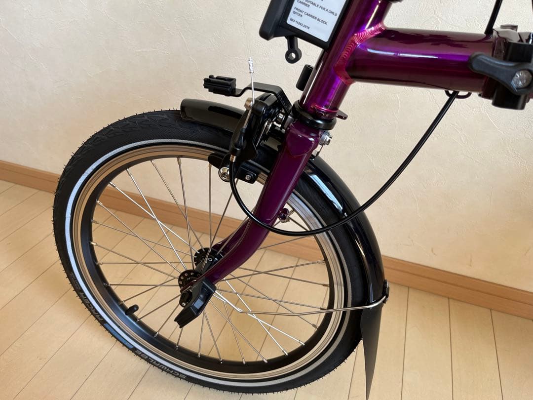 ★2025 新モデル　ブロンプトン12速　アメジストラッカー