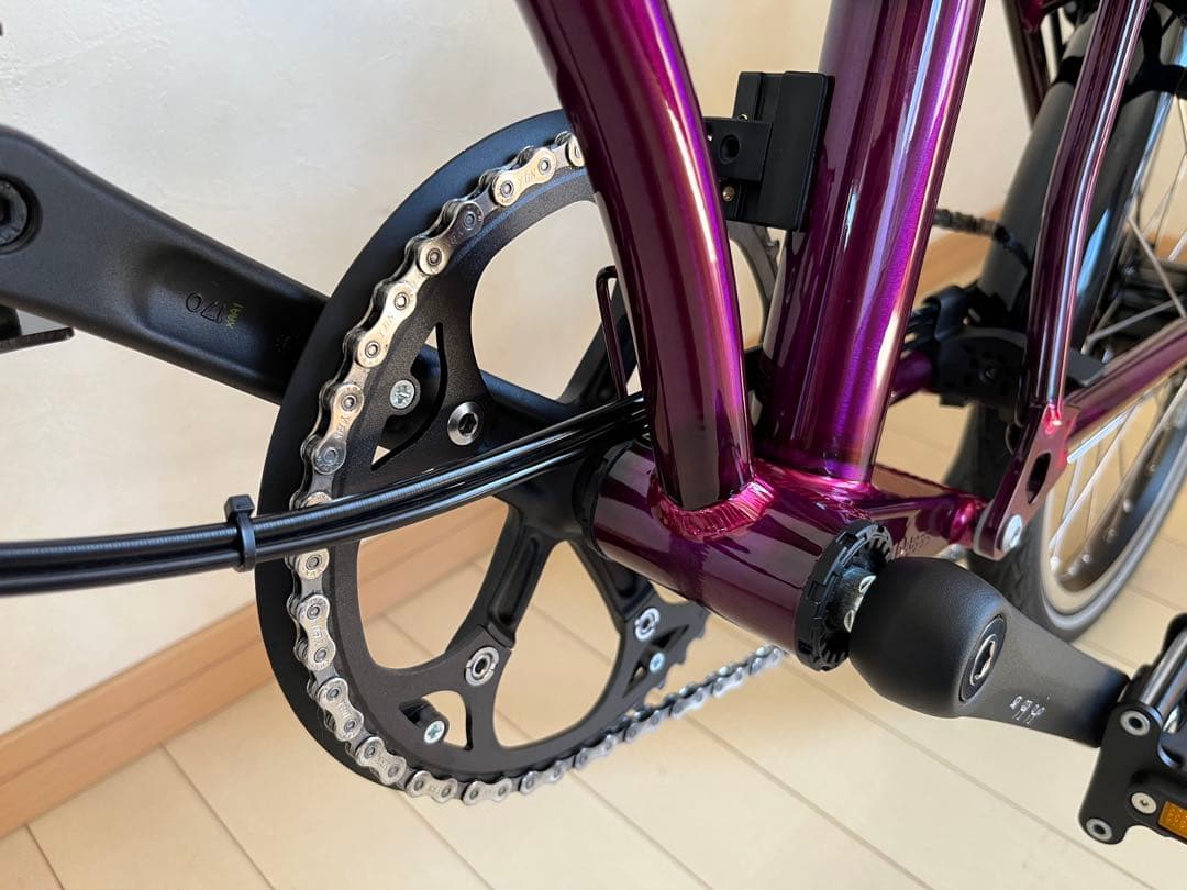 ★2025 新モデル　ブロンプトン12速　アメジストラッカー