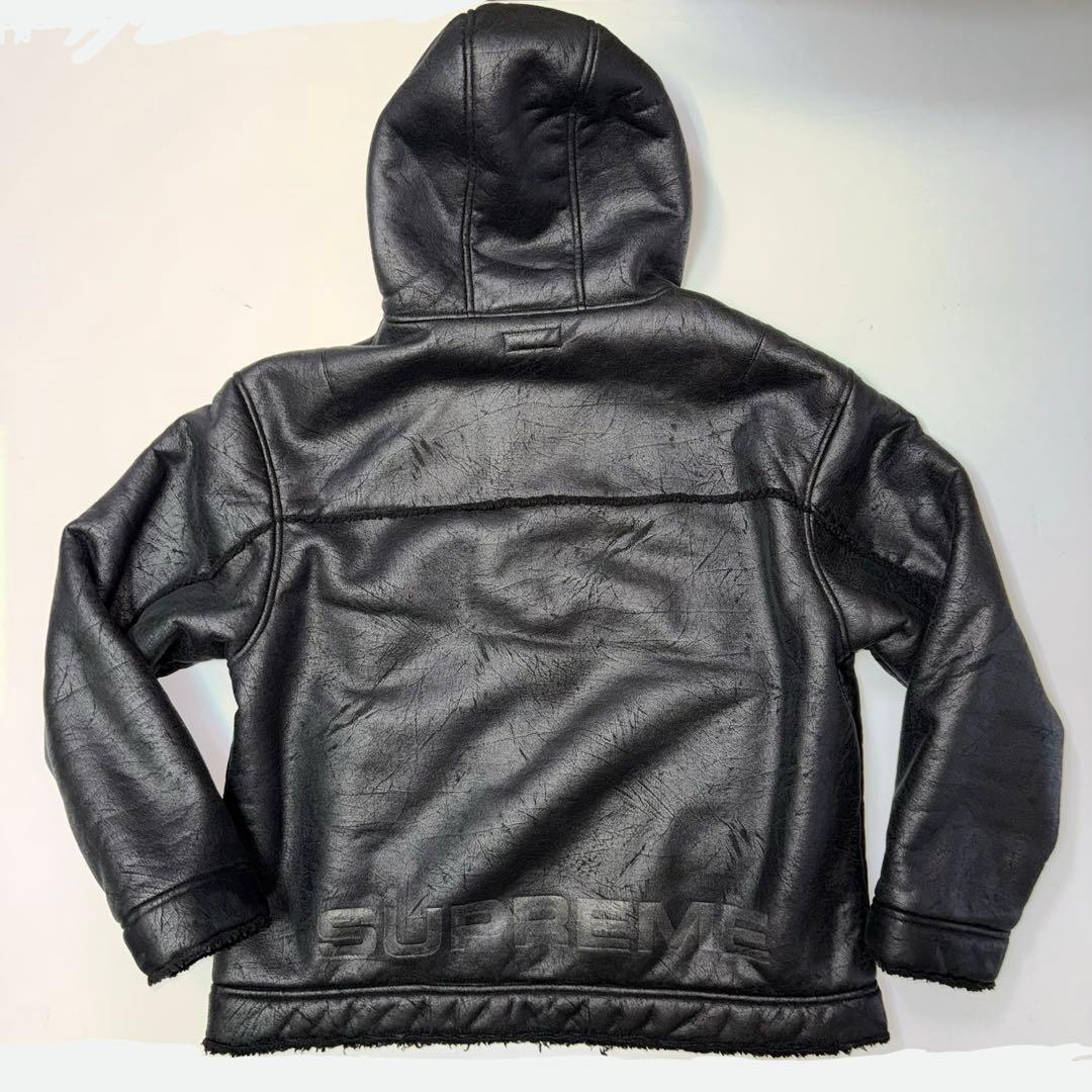 P*有様 Supreme SS23 Faux Shearling Hooded