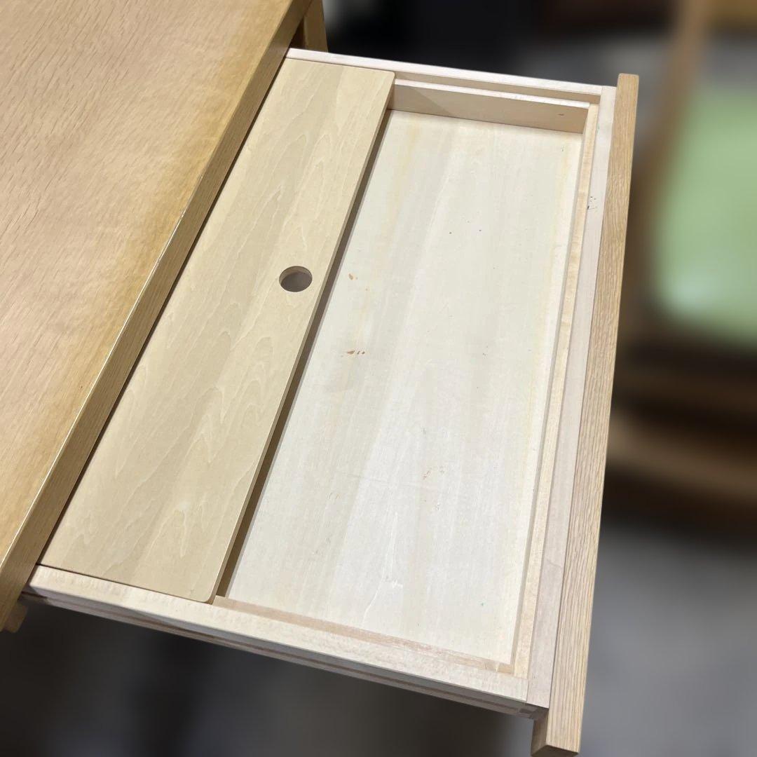 【カリモク】◆学習机３点セット◇ボナシェルタ◆ 机◆ワゴン◇椅子◆