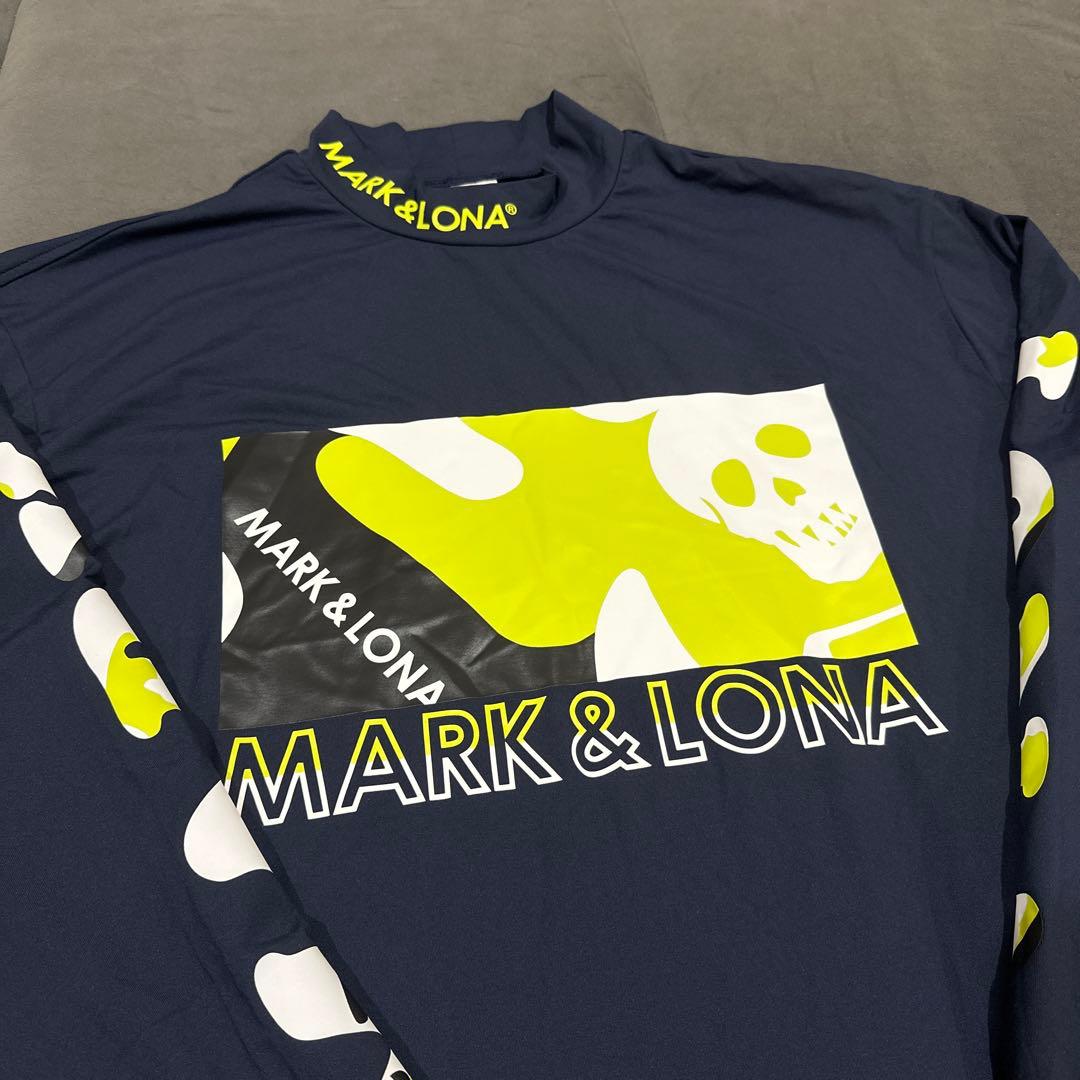 【美品】MARK & LONA モックネックシャツ　長袖