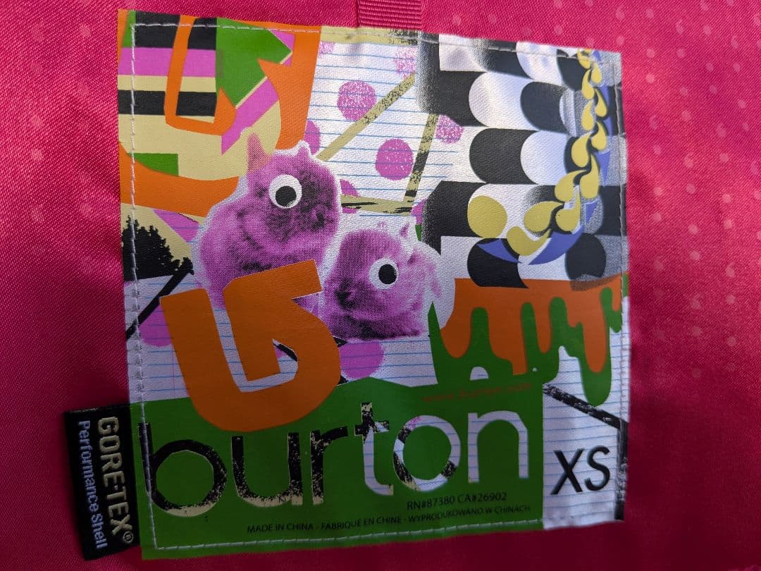 GORE-TEX!BURTON スノーボード フーディ コンタクト ジャケット