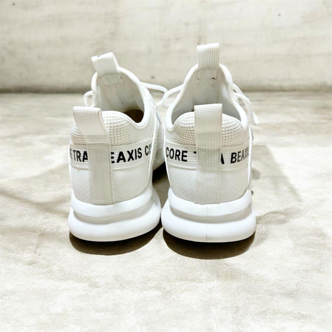 【BEAXIS】ビーアクシス シェイプコアスニーカー ホワイトAZ-1125 M