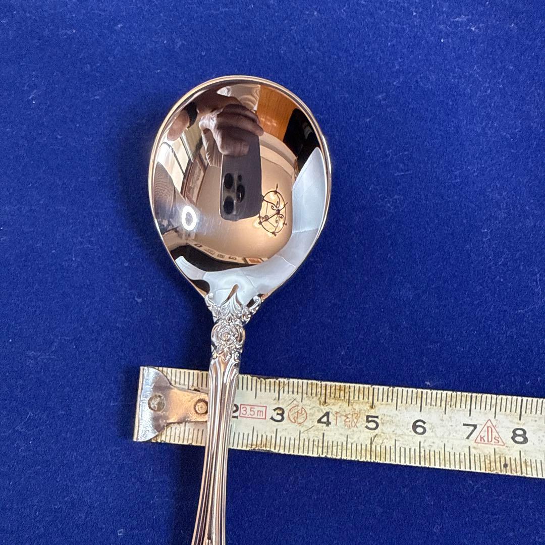 LUCKILY WOODスープスプーンx11新品保管品