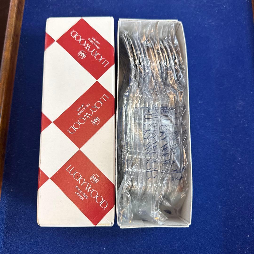 LUCKILY WOODスープスプーンx11新品保管品