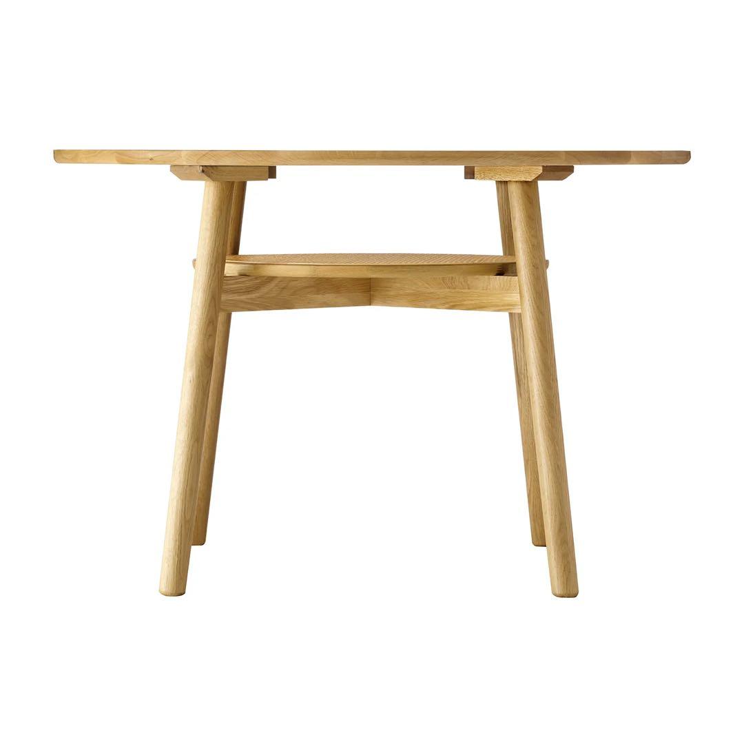 SOLK(ソルク) ラウンドダイニングテーブル Φ1100 unico 無垢