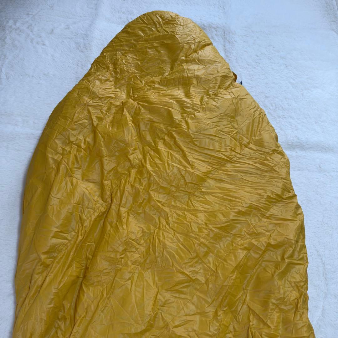 美品モンベル　シュラフ　アルパインダウンハガー650 #2イエロー
