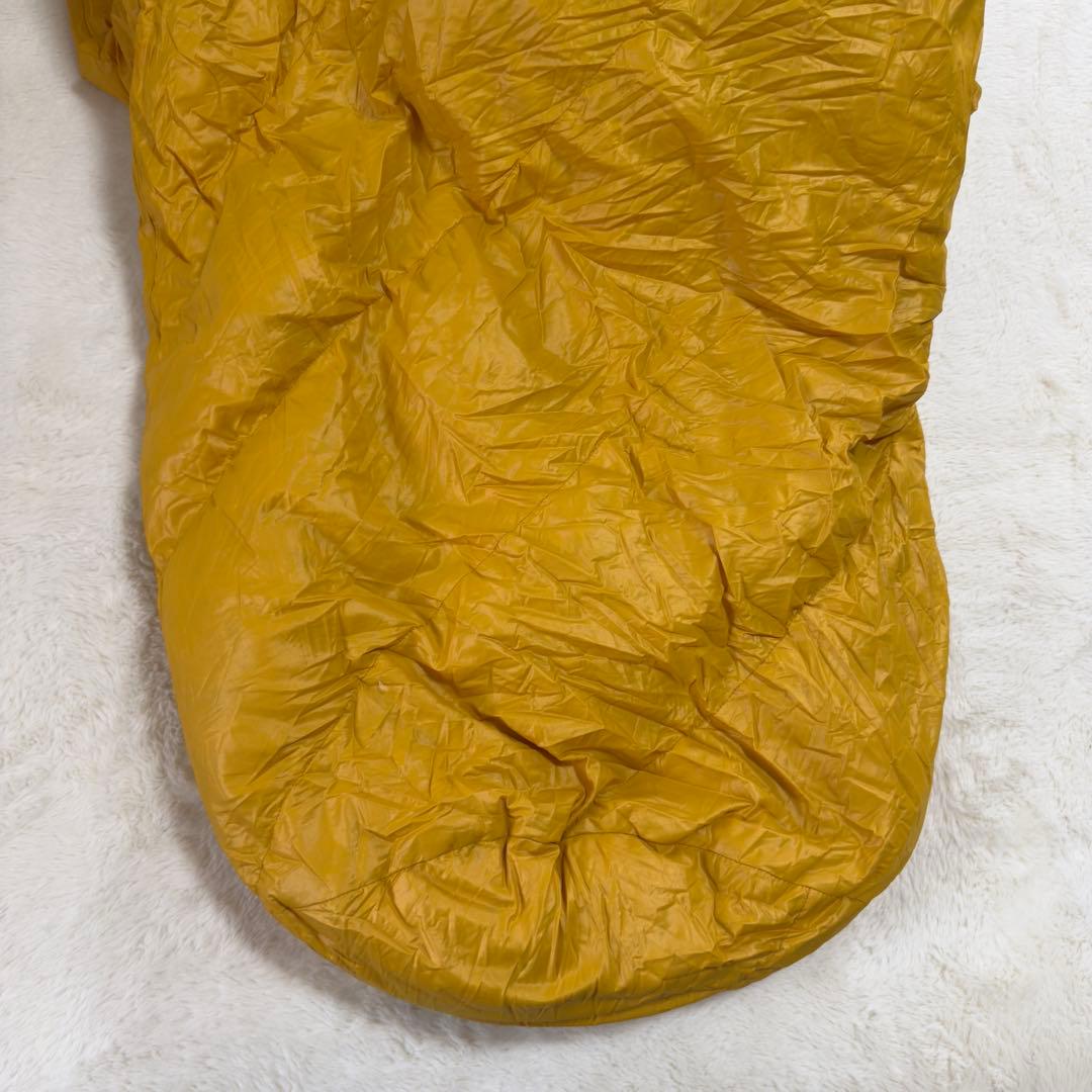 美品モンベル　シュラフ　アルパインダウンハガー650 #2イエロー