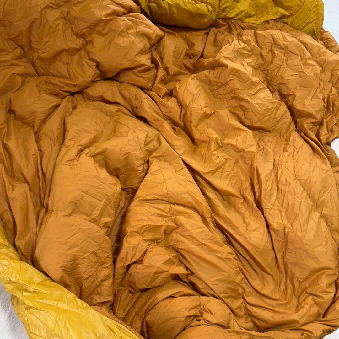 美品モンベル　シュラフ　アルパインダウンハガー650 #2イエロー