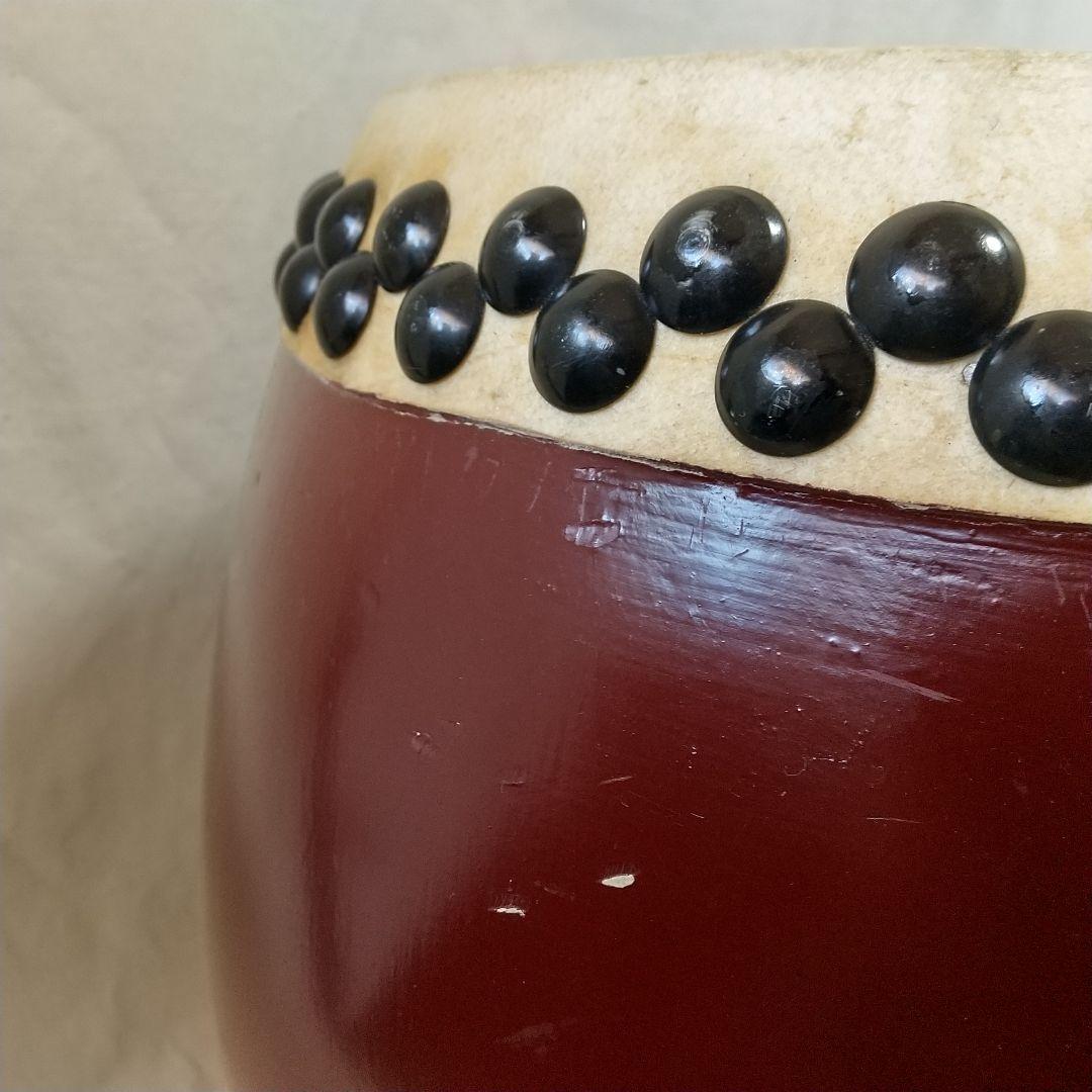 長胴太鼓 和太鼓 バチ付き 一尺 33cm