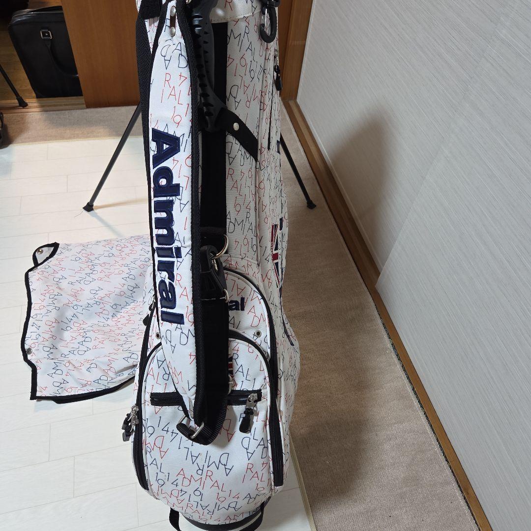 Admiral ゴルフバッグ・キャディバッグ スタンド付き