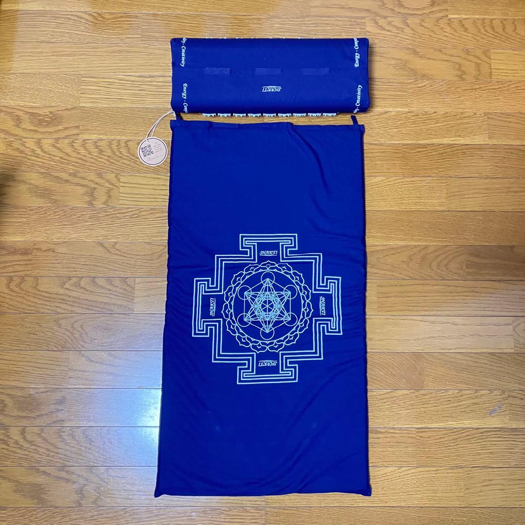 【正規品美品】シャクティマットピローセット　レベル3 アドバンス　ネイビー　枕