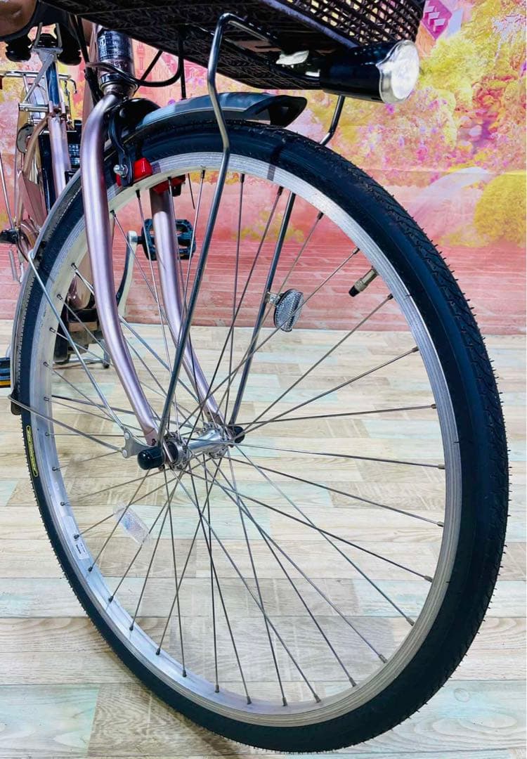 K2894 電動自転車パナソニック ママチャリ 26インチ 8.9Ah 送料無料