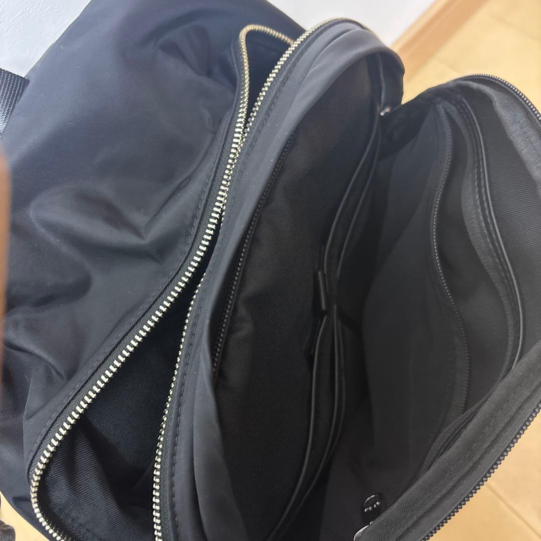 E'POR エポール ロペ パックサック リュック ナイロン A4 ブラック 黒