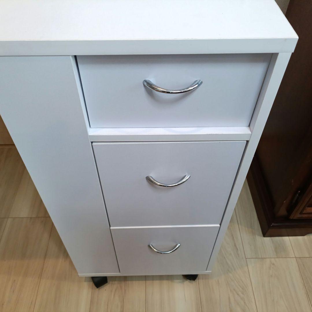 折りたたみネイルテーブル 白