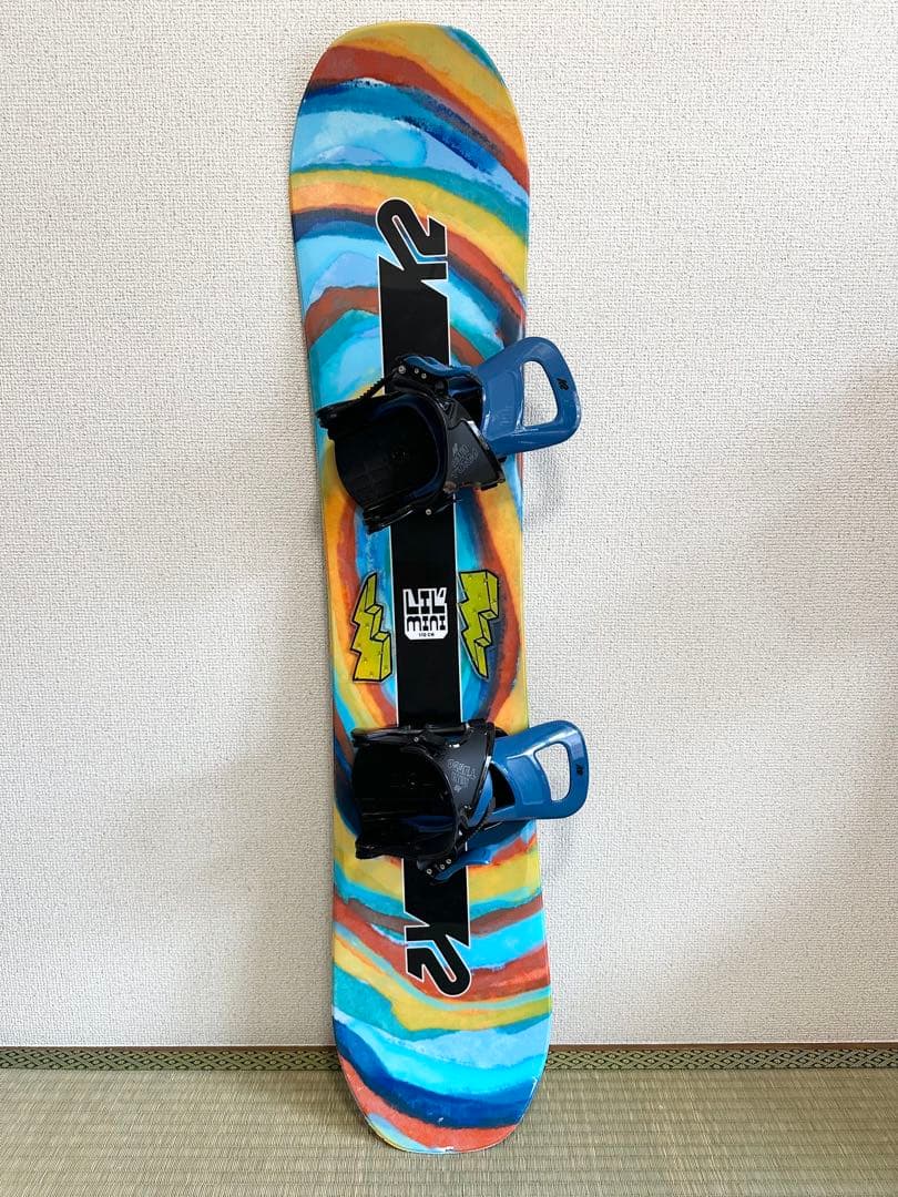 K2 LIL MINI 110cm ミニスノーボード ビンディング付き キッズ