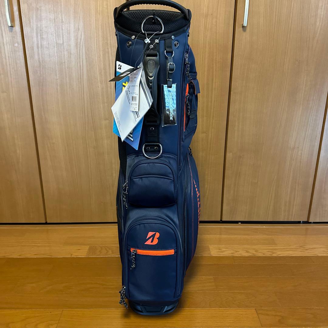 新品未使用ブリヂストン ゴルフキャディバッグ ネイビー　 2025年　3月発売