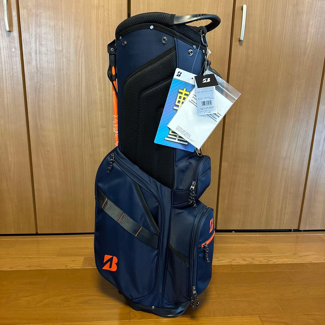 新品未使用ブリヂストン ゴルフキャディバッグ ネイビー　 2025年　3月発売