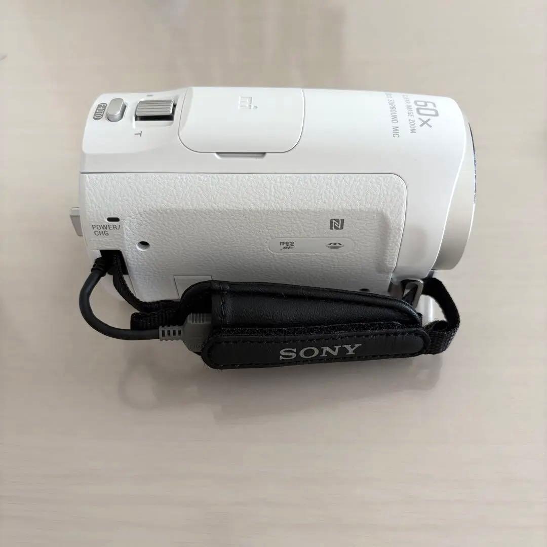 SONY HDR-PJ670 ホワイト - メルカリ