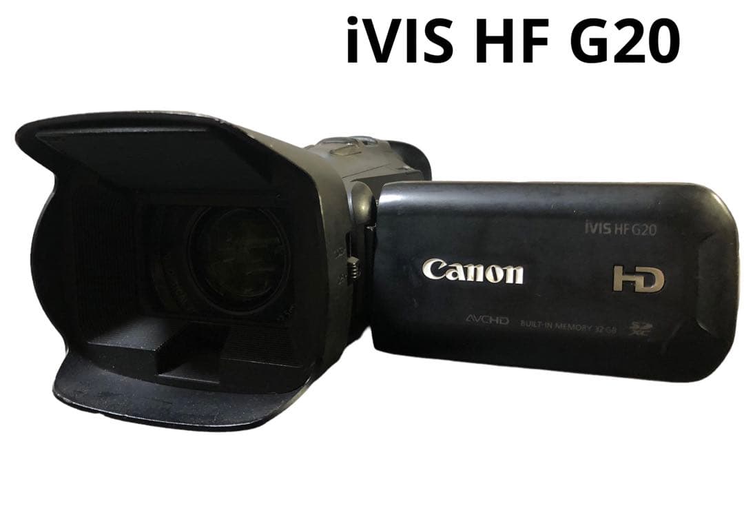 CANON iVIS HF G20 カメラ 2013年製 L108850827 - ビデオカメラ最 安値