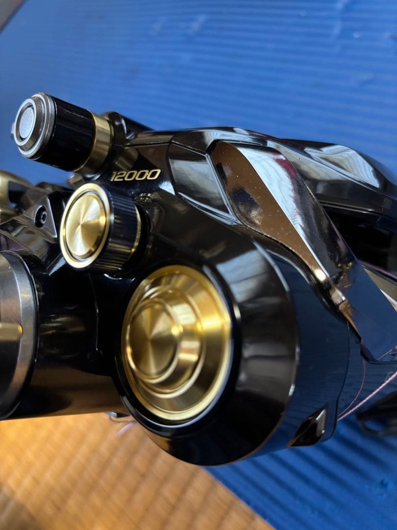 シマノ ビースト マスター MD12000 ムゲンパワーハンドル付 - メルカリ