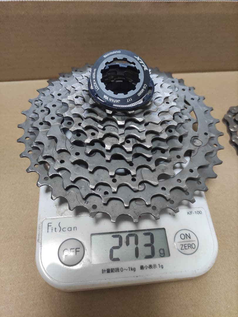 シマノ XTR MTB スプロケット 10s セット