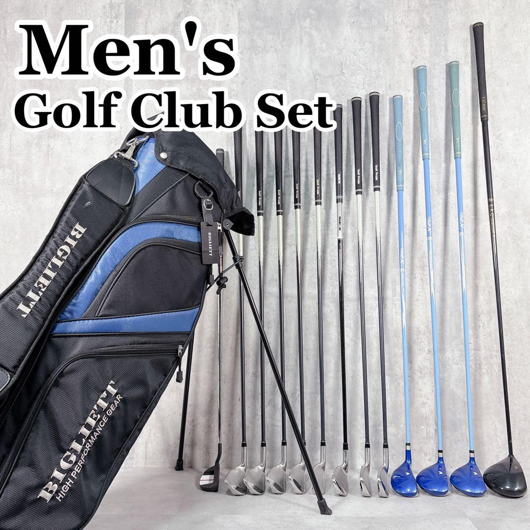 V818 キャロウェイ 他 メンズ ゴルフ クラブ フルセット 14点 初心者