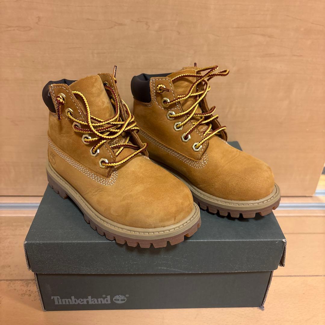 Timberland キッズ ブーツ ブラウン