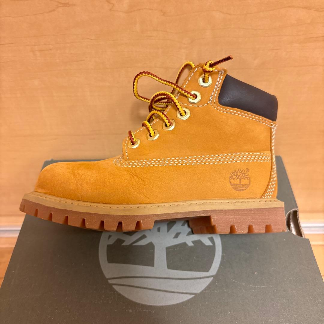 Timberland キッズ ブーツ ブラウン