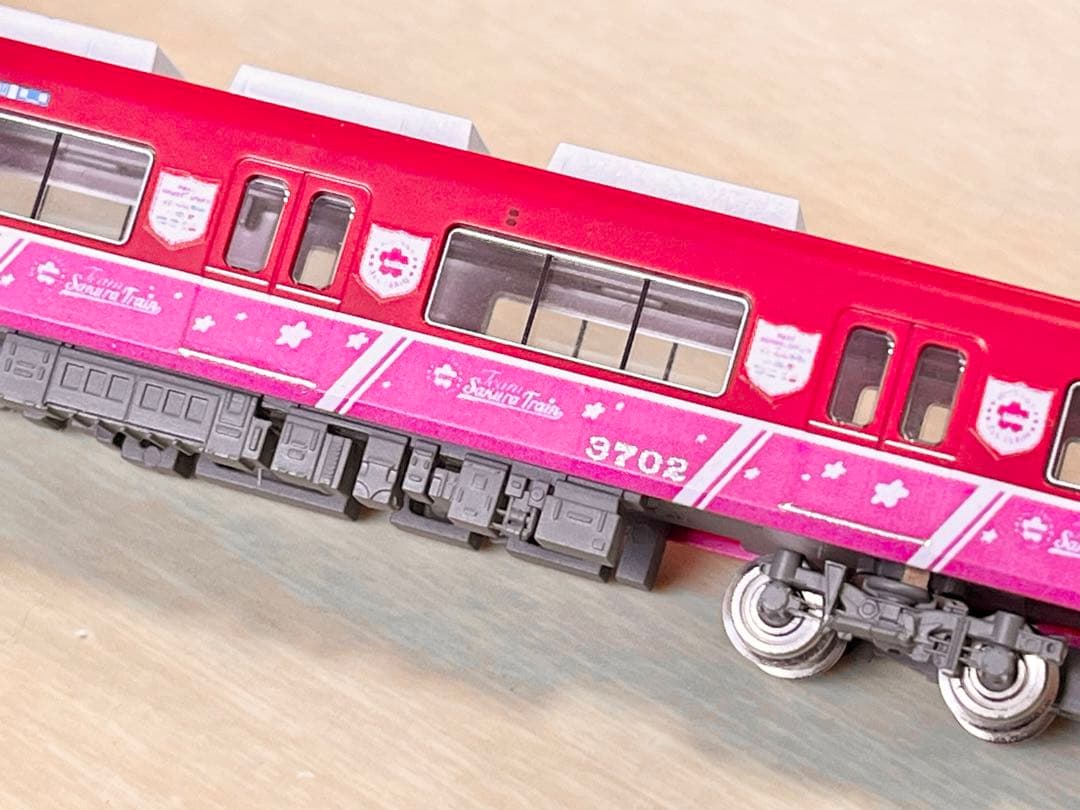 希少品】名鉄3700系 さくらトレイン2016ラッピング nゲージ - メルカリ