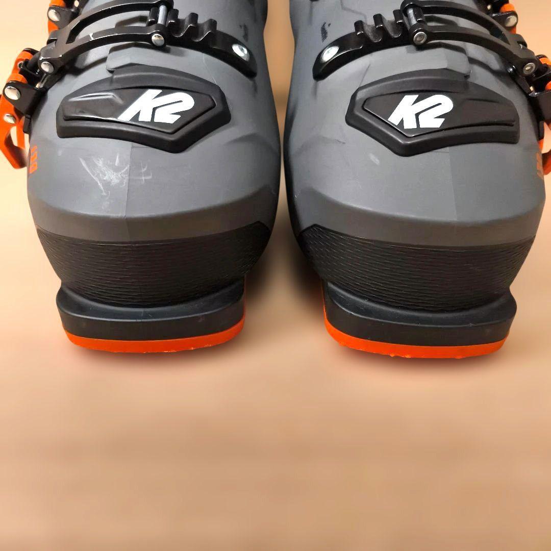 K2 RECON MV 130 スキー用ブーツ グレー/オレンジ　29.5cm