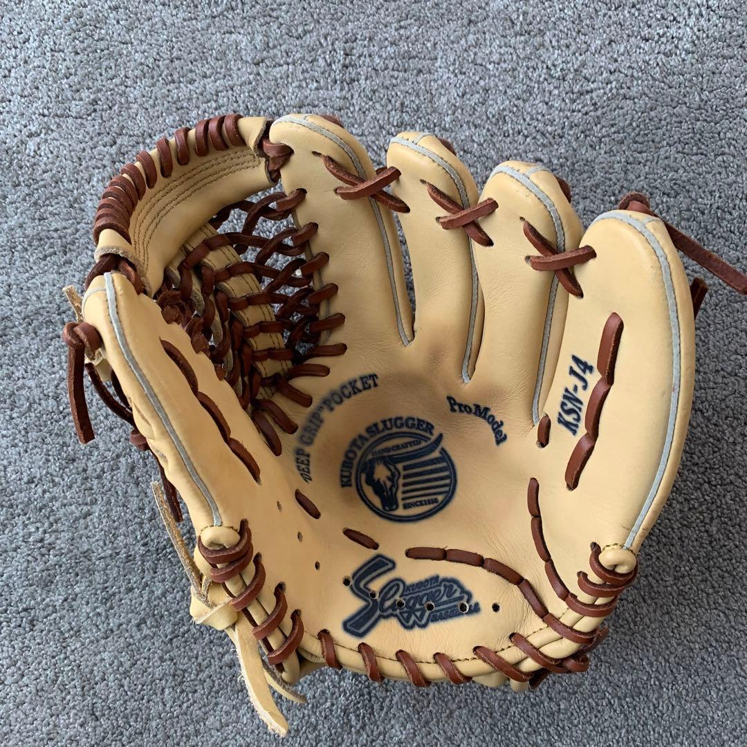 未使用品【久保田スラッガー】少年軟式用グローブ J4 限定品 - メルカリ