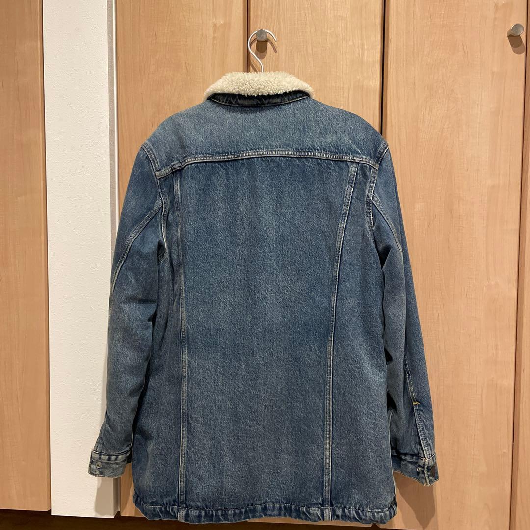 Levi's ボア襟デニムジャケット - メルカリ