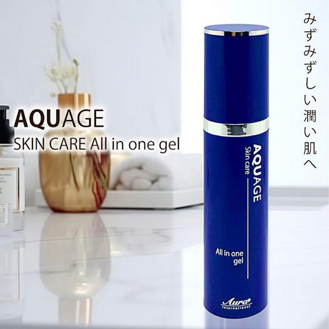 正規品】アウラインターナショナルアクアドルナ×3 オールインワンジェル