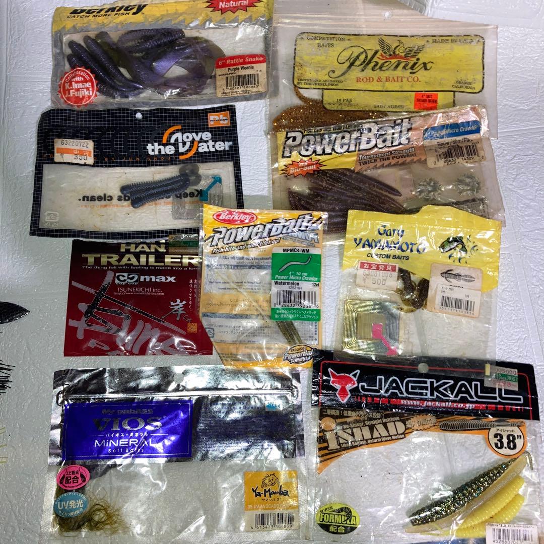 ルアー　セット　まとめ売り　ケース付き　セット　フロッグ　ラバージグ　ワームなど