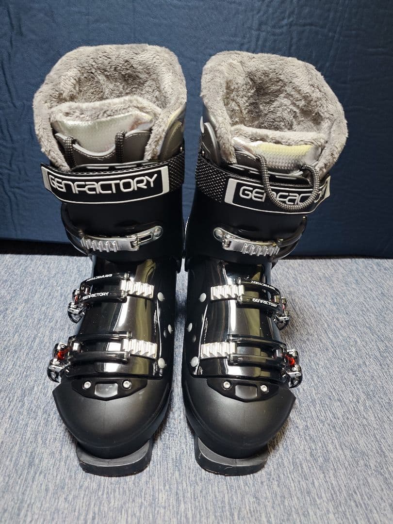 【☆ゼロ☆】 GENFACTORY スキー用ブーツ ブラック 29cm