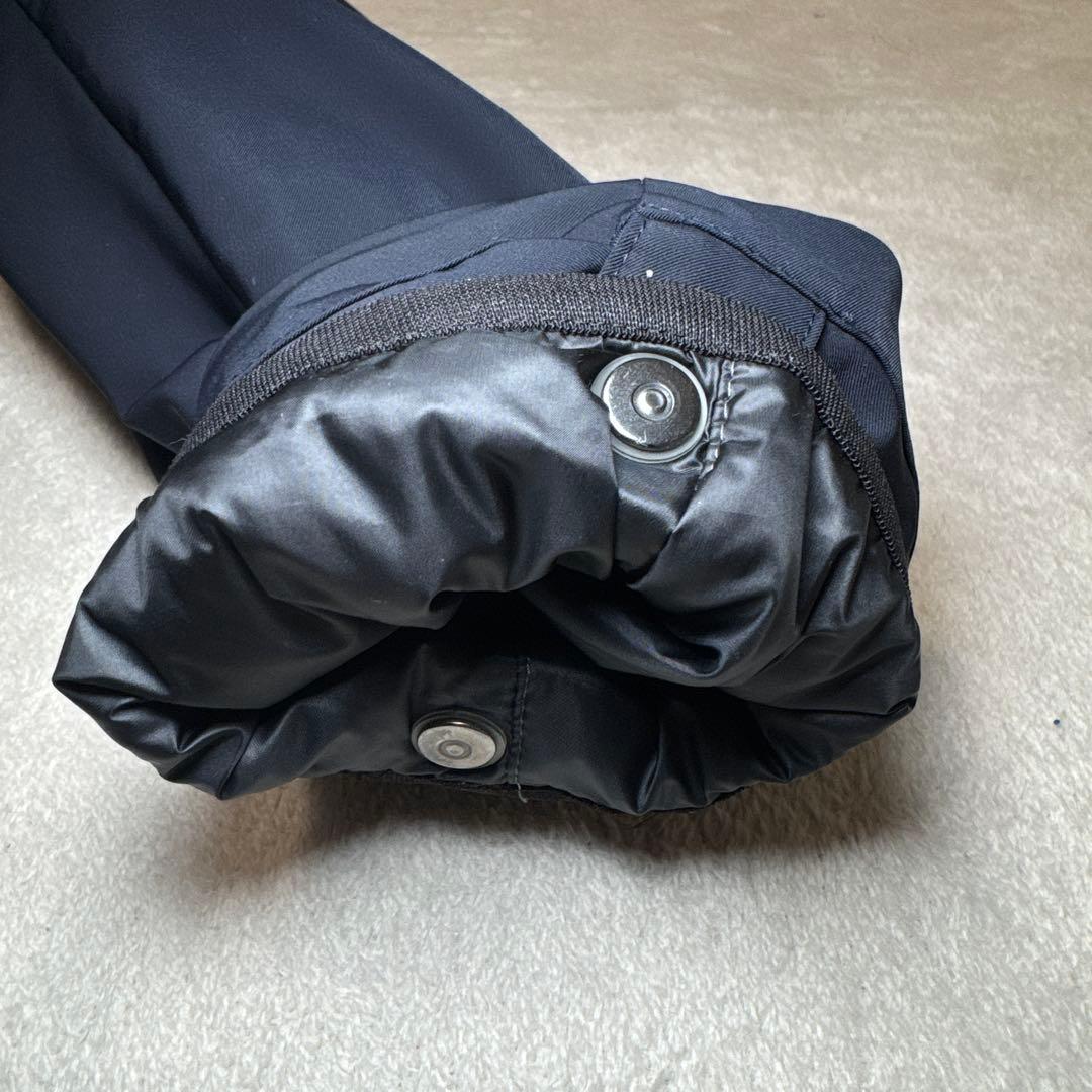 93 極美品　鎌倉シャツ　DICROS ステンカラーコート　ネイビー　46 M