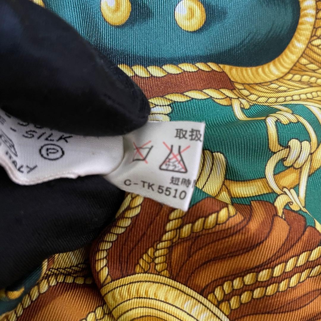 42/XL相当 ヘルノ カシミヤコート キャメルブラウン 裏地スカーフ柄