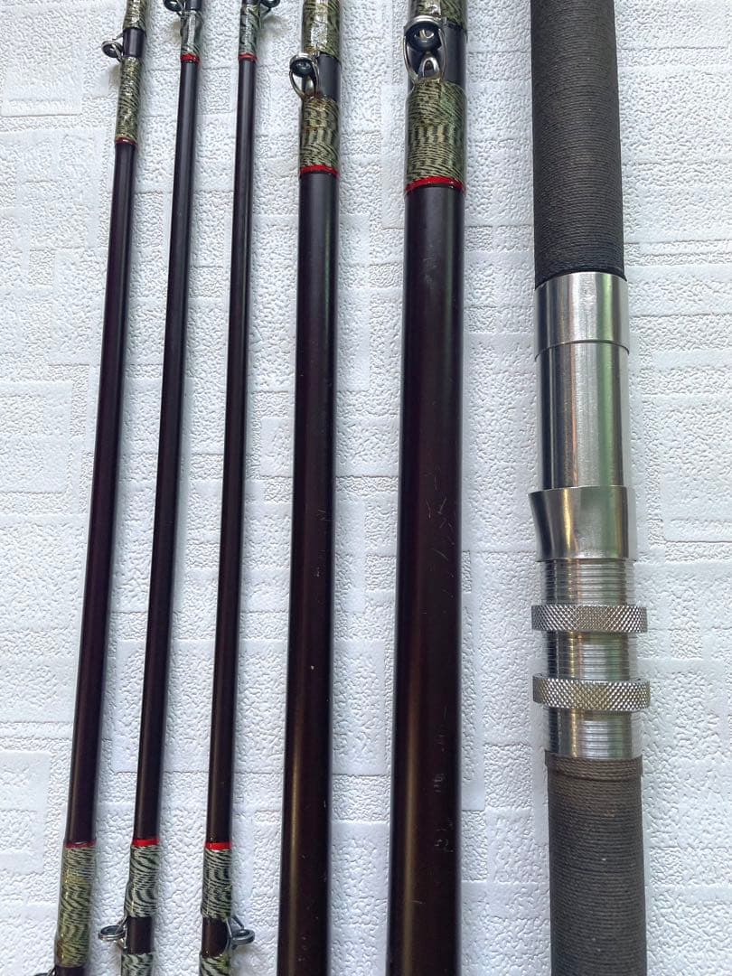 希少品 ★ サクラ　御誂 金剛　5.4M ★ (替え穂先2本付き)石鯛竿