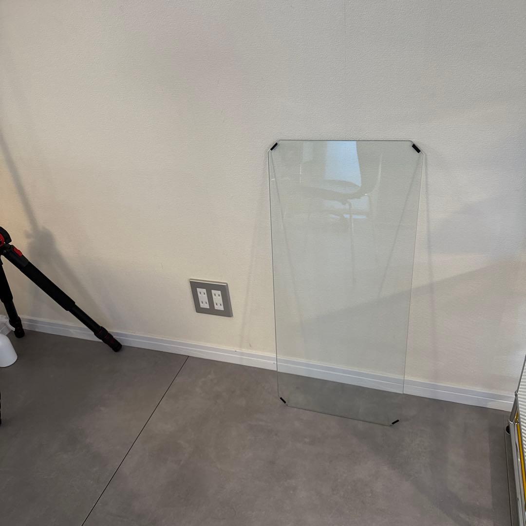 usmハラー 750 350 ガラスパネル　純正部品　金具付き