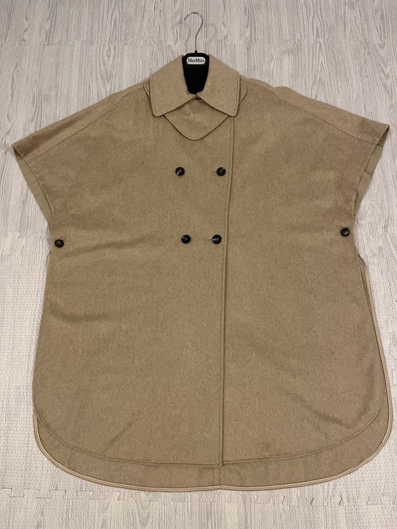 【MaxMara】カシミヤ100%ポンチョ