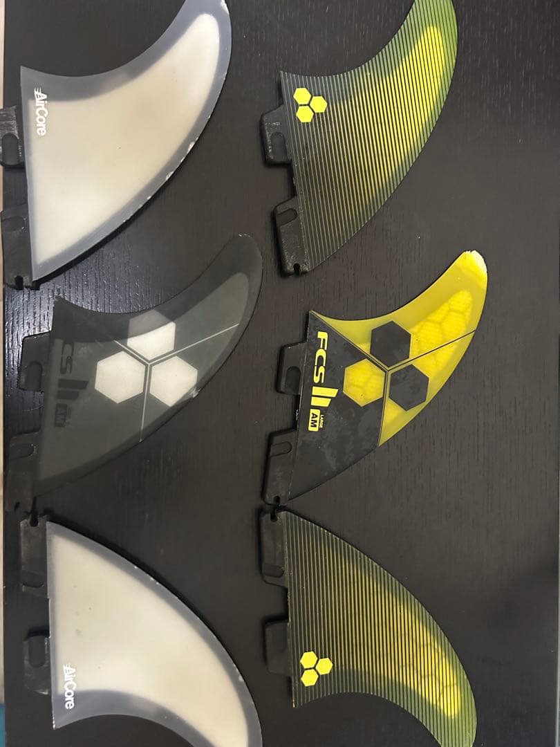 FCS II サーフボードフィン 6枚セット