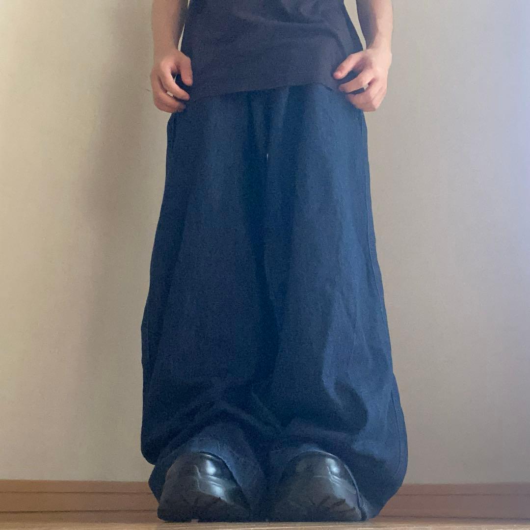 archive ZARA 極太 buggy denim pants y2k