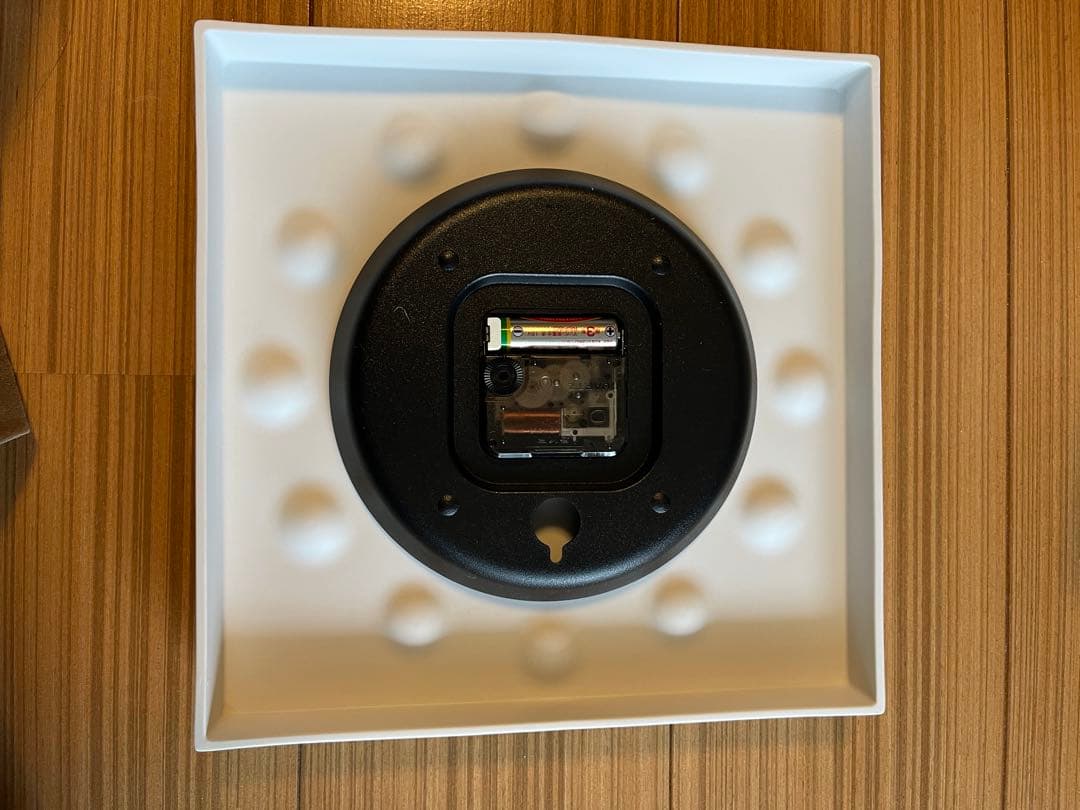 Lemnos タカタレムノス 掛時計 塚本カナエ　25.5cm×25.5cm