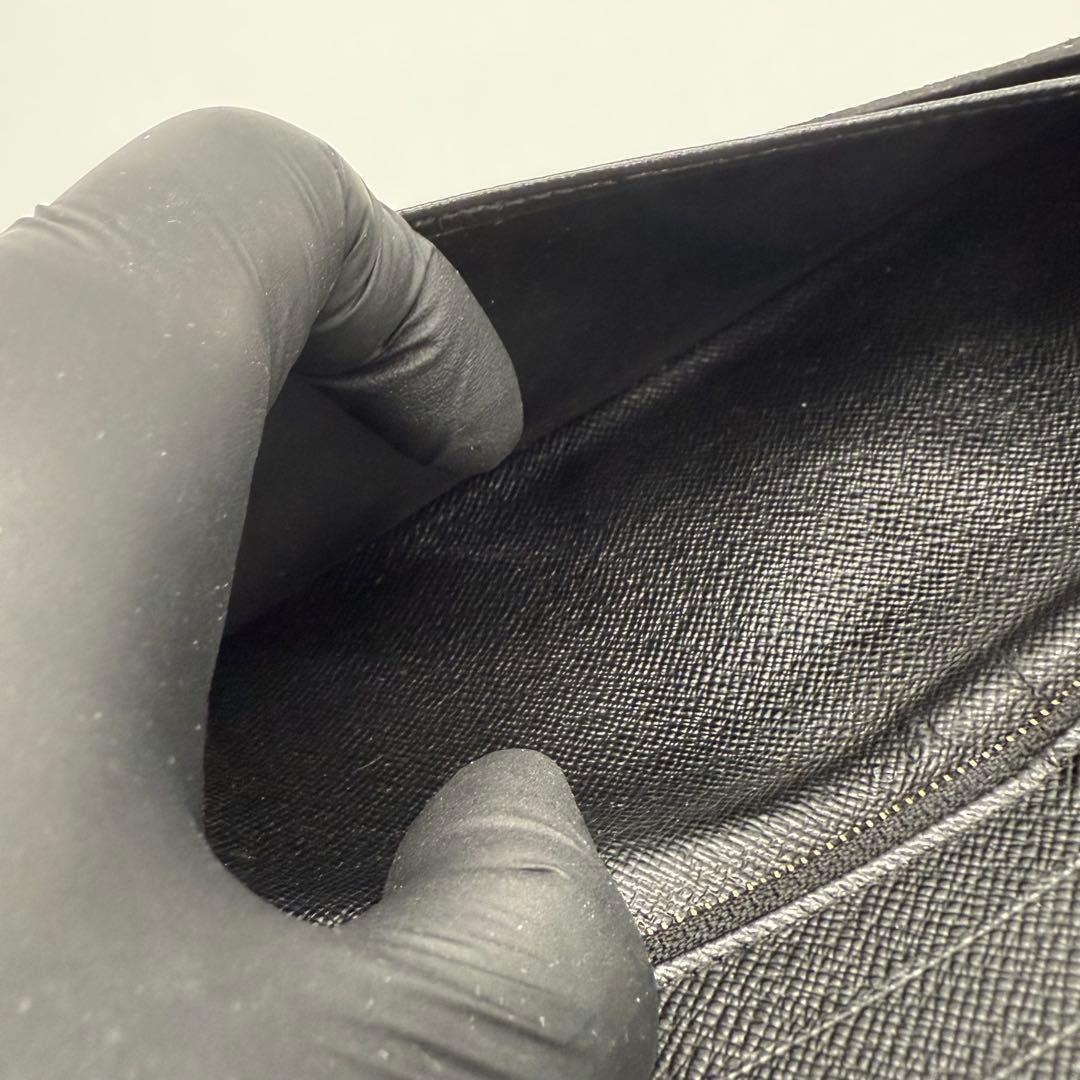 極美品✨ルイヴィトン　ポルトフォイユ　キモノ　ノワール　長財布　入手困難　希少！