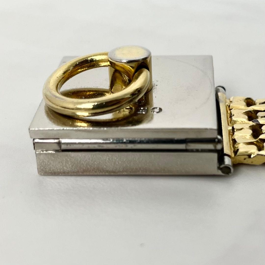 【希少】OLD CELINE ガンチーニ 4連 喜平 チェーン ブレスレット