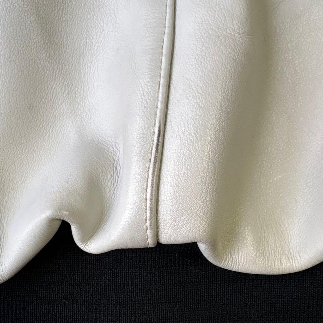 希少ビックサイズ VANSON オールレザー スタジャン チームジャケット 48