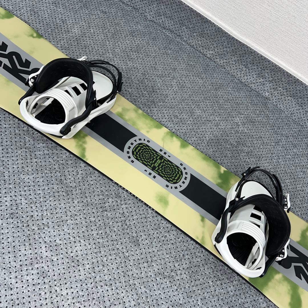 数回使用 152cm GEOMETRIC×K2 SONIC Lサイズ